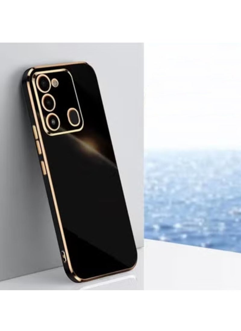 Generic - Mobile Phone Case Cover for TECNO Spark 8C/Spark Go 2022, Luxury Plating Soft Back Cover, Raised Full Camera Protection, Bumper Shockproof Phone Case - Image 1