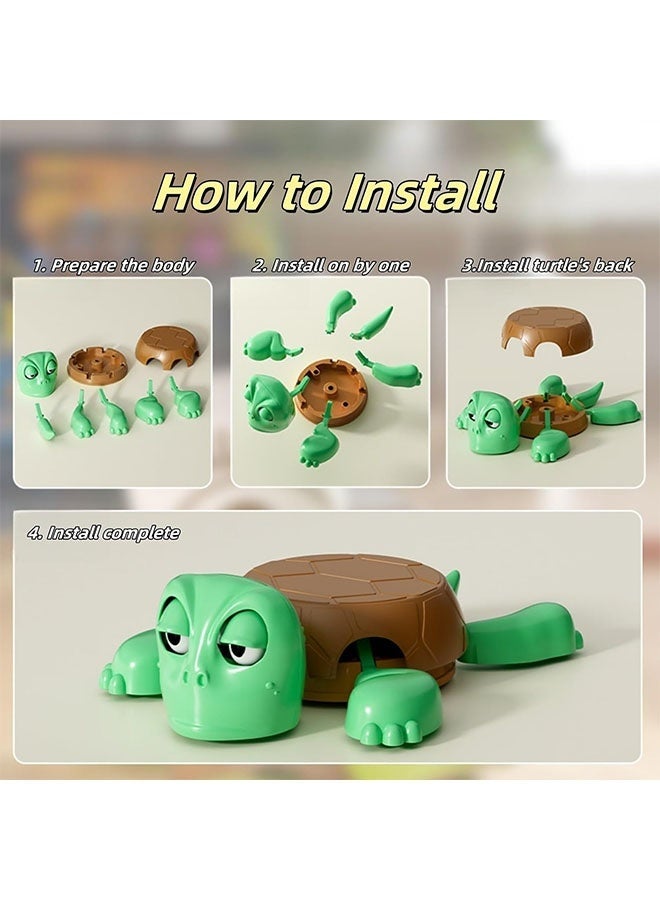 ZVEV 3D Funny Turtle Coaster - Non-Slip Waterproof Cup Mat for Drinks, Unique Eco-Friendly Desk Decor for Home, Office, Party Gifts - Image 4