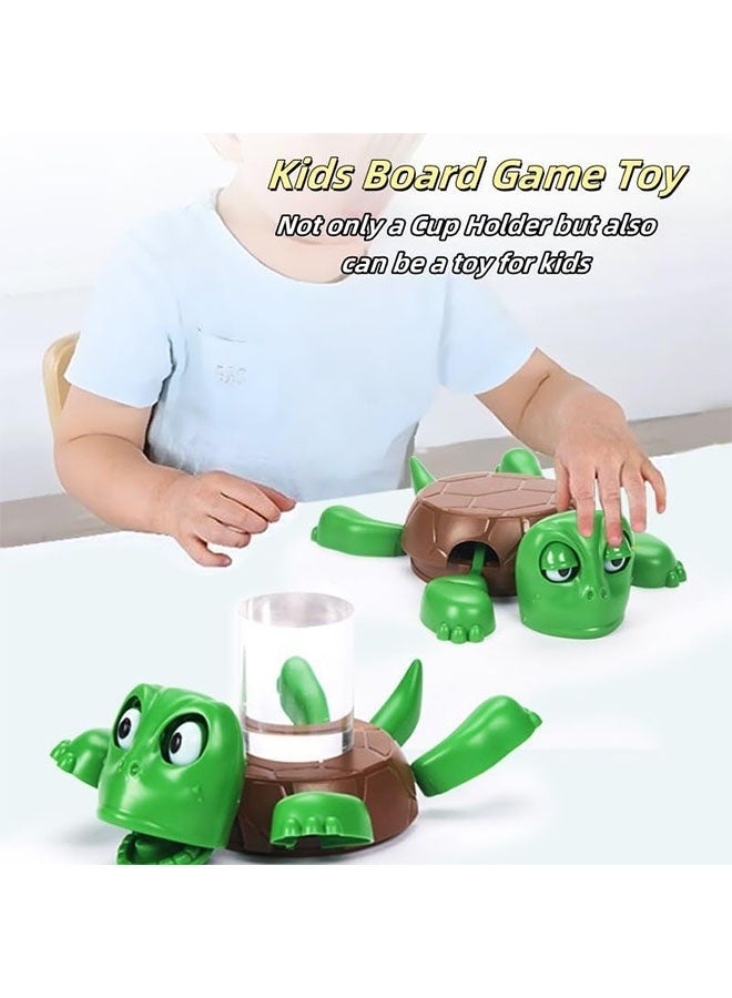 ZVEV 3D Funny Turtle Coaster - Non-Slip Waterproof Cup Mat for Drinks, Unique Eco-Friendly Desk Decor for Home, Office, Party Gifts - Image 2