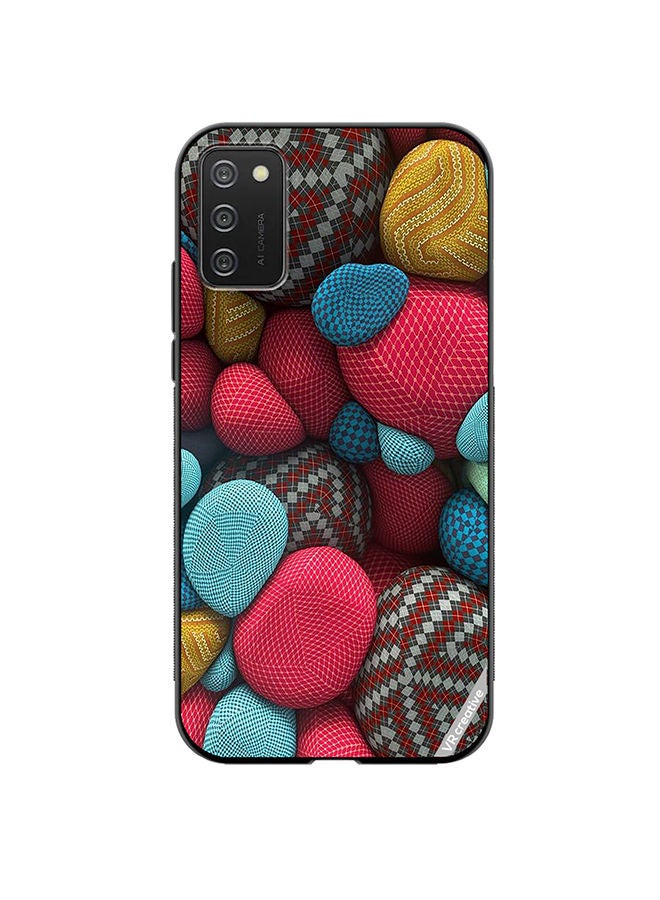 VR CREATIVE Protective Case Cover For Samsung Galaxy A03s Multicolor Design - Image 1