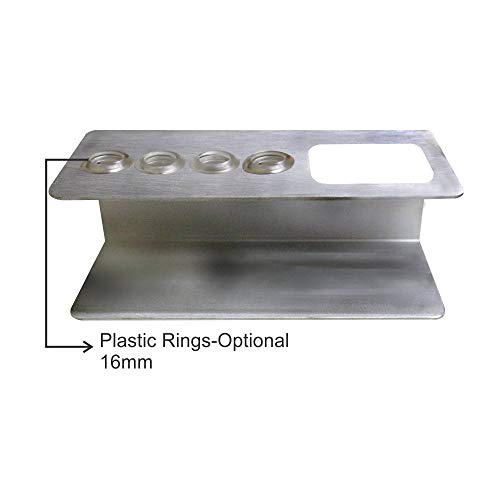 OBASIX® White Board Marker & Duster Holder Aluminium Natural Finesse - Image 4