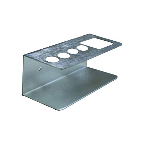 OBASIX® White Board Marker & Duster Holder Aluminium Natural Finesse - Image 1