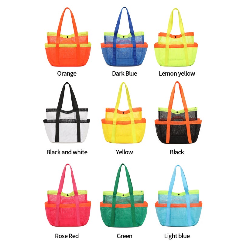 Multi-pocket Large Capacity Beach Bag for Swimming and Storage - Image 4
