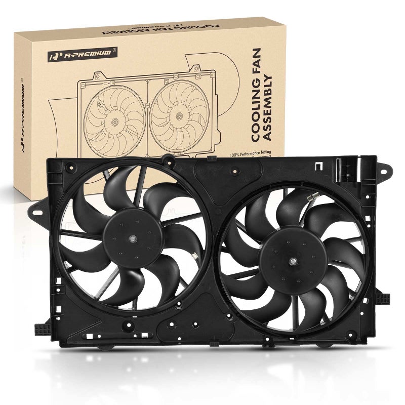 مجموعة مروحة تبريد رادياتير المحرك APremium متوافقة مع بعض طرازات شيفروليه وبويك ماليبو 20132014 إمبالا 20142020 لاكروس 20102016 ريجال 20112017 استبدال 13269460 20970656