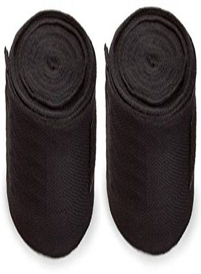 Kobo Exercise Weight Lifting/Boxing Hand Wrap Bandages/Power Gym Fitness Body Building Gloves Straps (Black) (Length 108") - Image 1