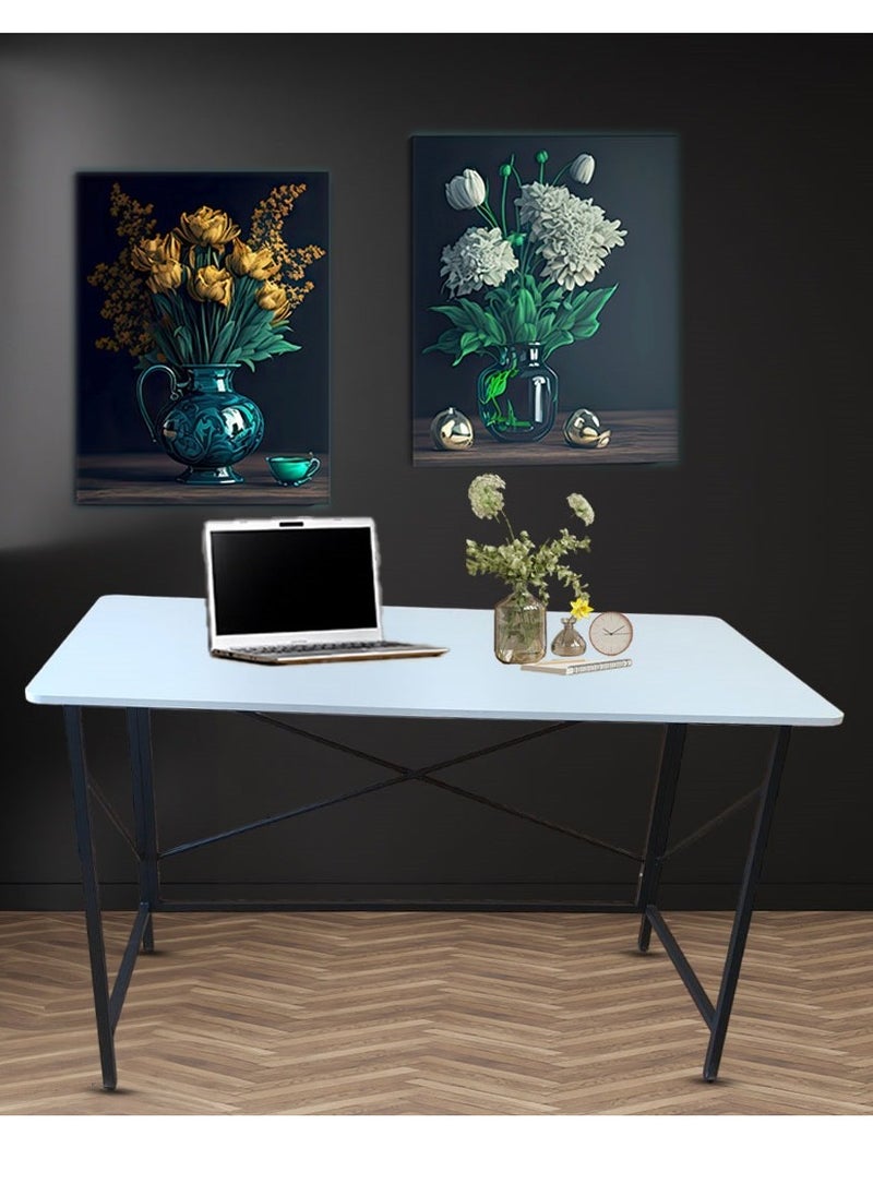 Simple design computer desk multi-purpose computer table and comfortable study desk