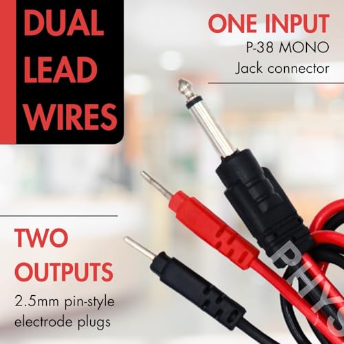 dr pt Physiogears Physiotherapy Machine Accessories Tens Device Usage Therapy Wires (Tens Wire, Pack of 2) - Image 2