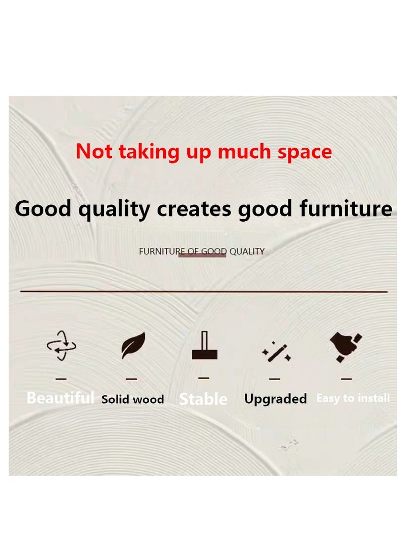 Loquat Piano coat rack Sticks Multi Rack – Modern, Unique, Space-Saving Hanger for Hanging Coats, Scarfs, Purses and More, Black  with 12 Flip-Down Hooks - Image 4