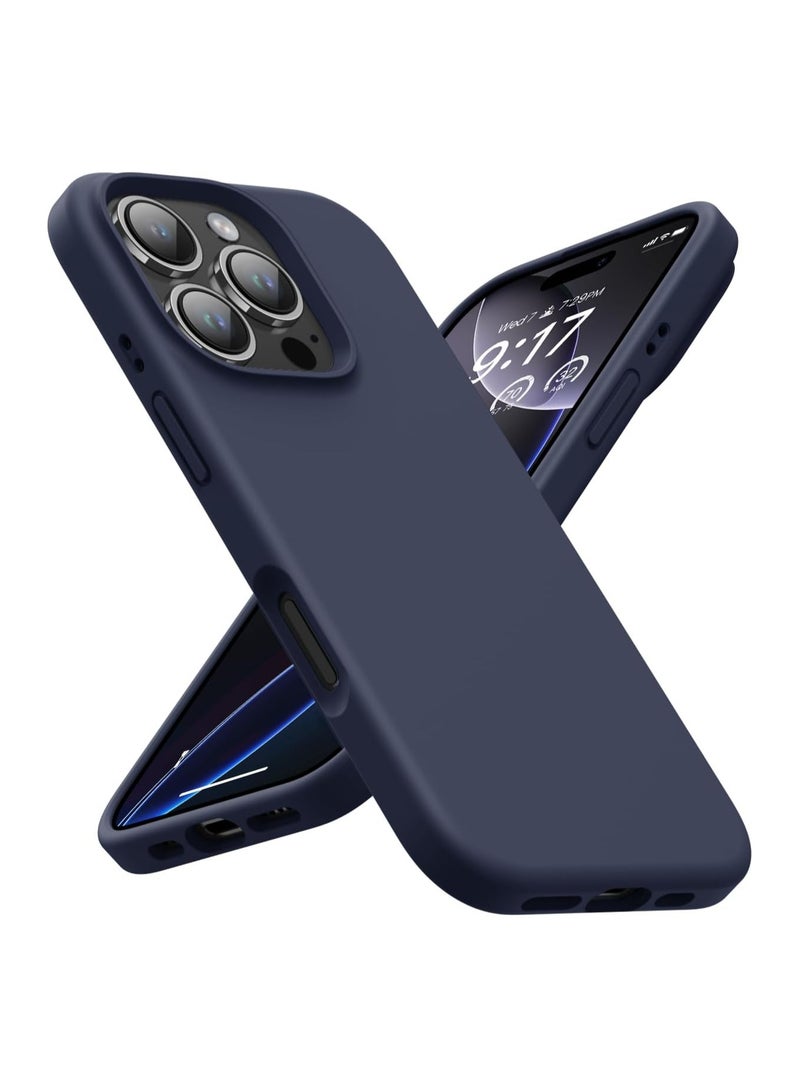 DUSALA iPhone 16 Pro Max Case, Liquid Silicone Phone Case for iPhone 16 Pro Max 6.9 Inch, Colorful Silky-Soft Protective Cover (Blue) - Image 1