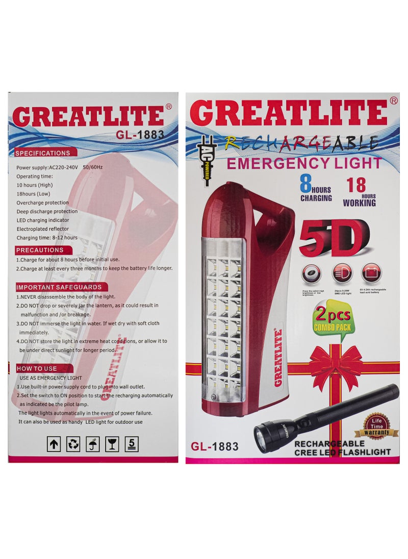 Tokyosat GREATLITE REACHAREGABLE EMERGENCY LIGHT  - Image 2
