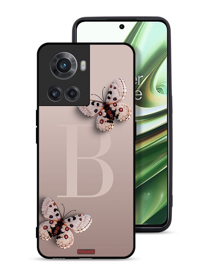 Tolwak OnePlus 10R 5G Protective Case Cover B Butterflies - Image 1