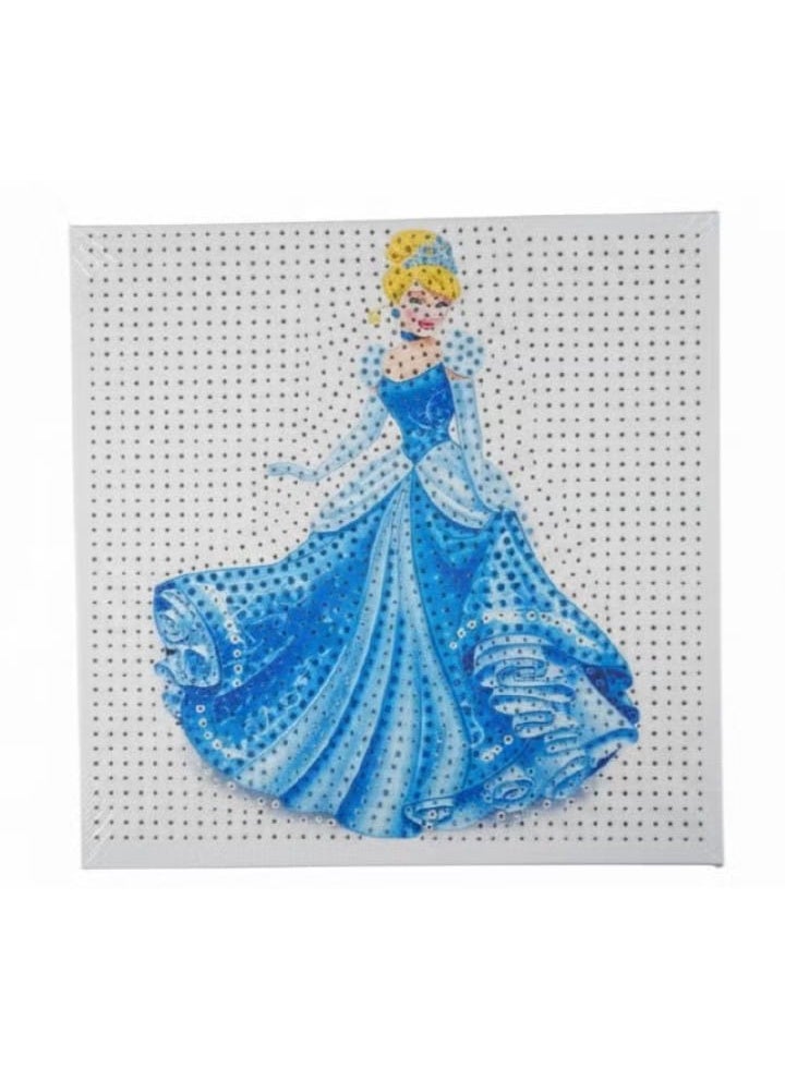 لوحة البرنسيس الماسية – أناقة الأميرات في لوحة من الجمال والتألق! عيشي أجواء الخيال والرقي مع لوحة مقاس 20 × 20 سم بتجسّد سحر الأميرات بألوان براقة ولمسة من الفخامة ✨ كل حجر لامع فيها بيحكي قصة جمال وأنوثة تخطف الأنظار وتضيف لمسة فنية راقية لأي مكان 🌸