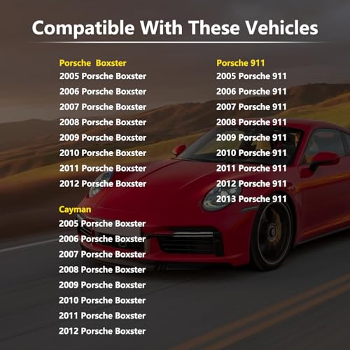 keriolee Replacement for 2005-2013 Porsche 911 Trunk Switch 99761310502A05 Hood Trunk Lid Release Switches for 2005-2012 Boxster, 2006-2012 Cayman Hood Latch Switch - Image 2