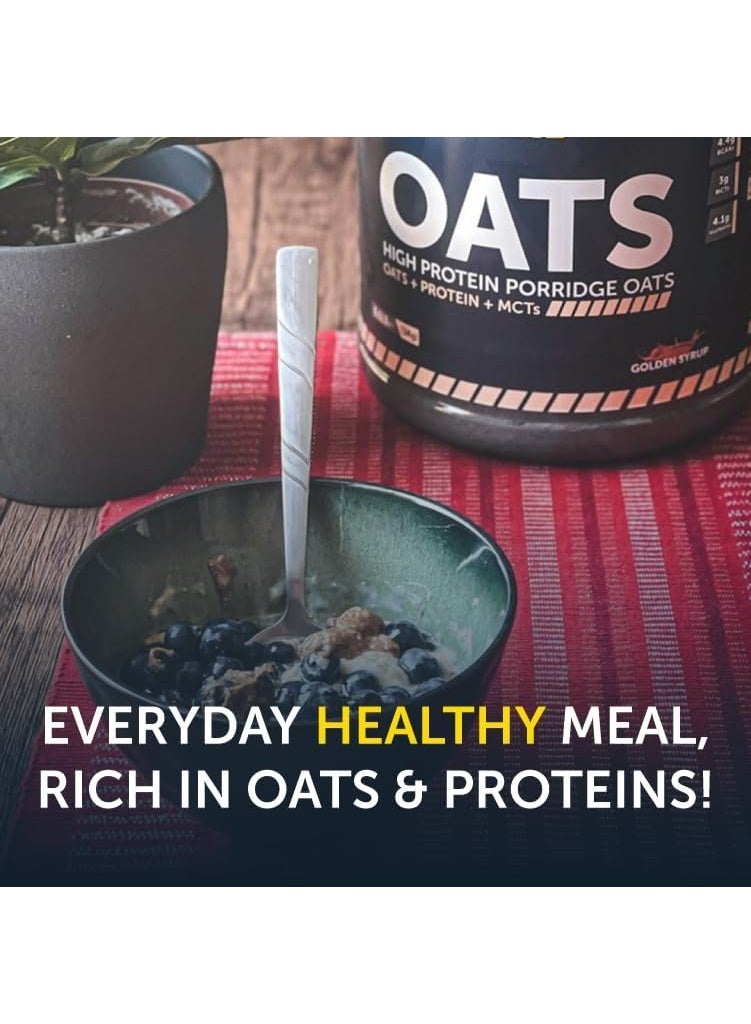 Basix Oats High Protein Porridge 3kg Golden Syrup - Image 3