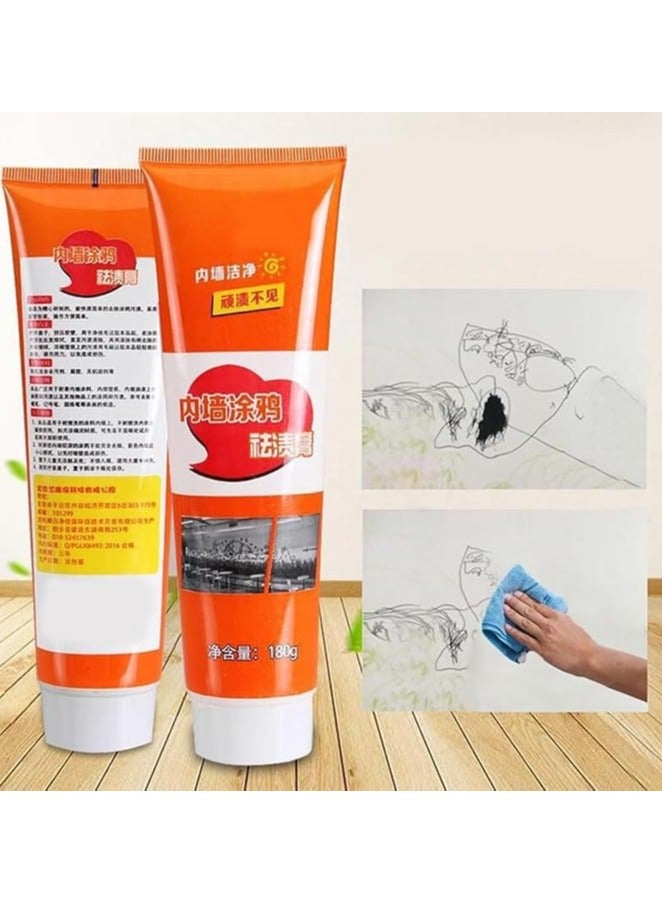 Multifunctional Wall Scratch And Stain Remover Cleaning Cream, Kids Drawing Removing Cream, Pack Of 1 - Image 2