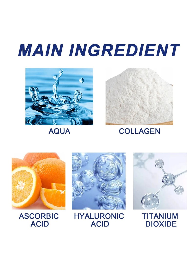 OUHOE - Ehd Sunscreen, Face Sunscreen Moisturizer, Fast Absorption And No Sticky Even Skin Tone UV Sunscreen, Refreshing Protective Physical Chemical Sunblock - Image 1