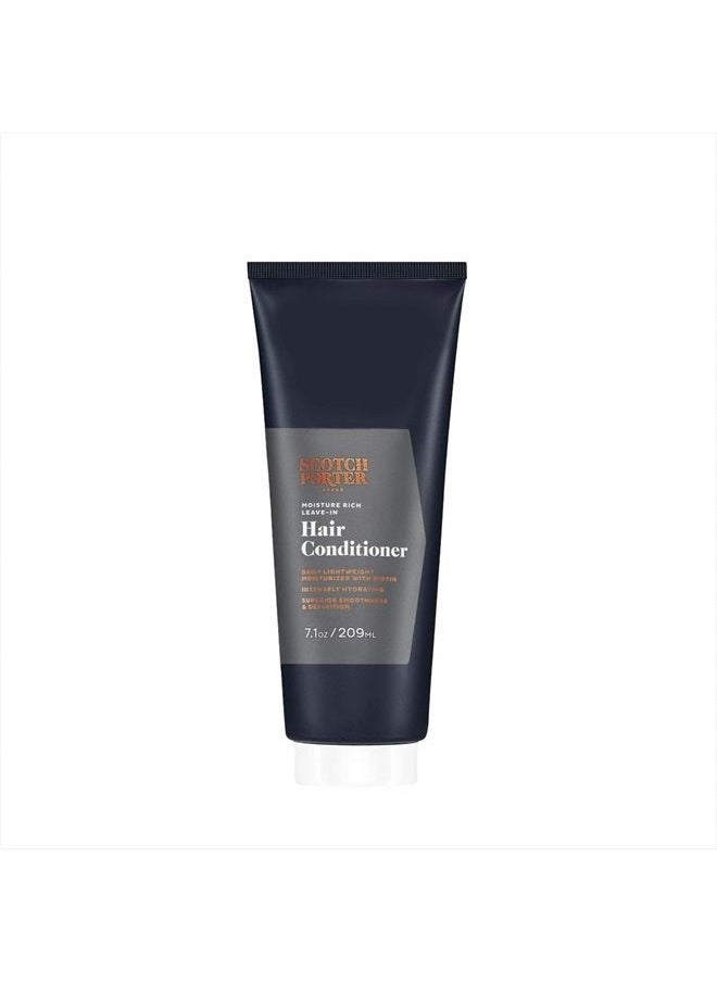 Moisture Rich Leave-In Hair Conditioner for Men | Superior Smoothness & Definition | Formulated with Non-Toxic Ingredients, Free of Parabens, Sulfates & Silicones | Vegan | 7.1oz Bottle - pzsku/ZDBE60D00C0C10D584C2BZ/45/_/1681152730/4e4a254b-84a7-44af-be70-a8b638680f7c