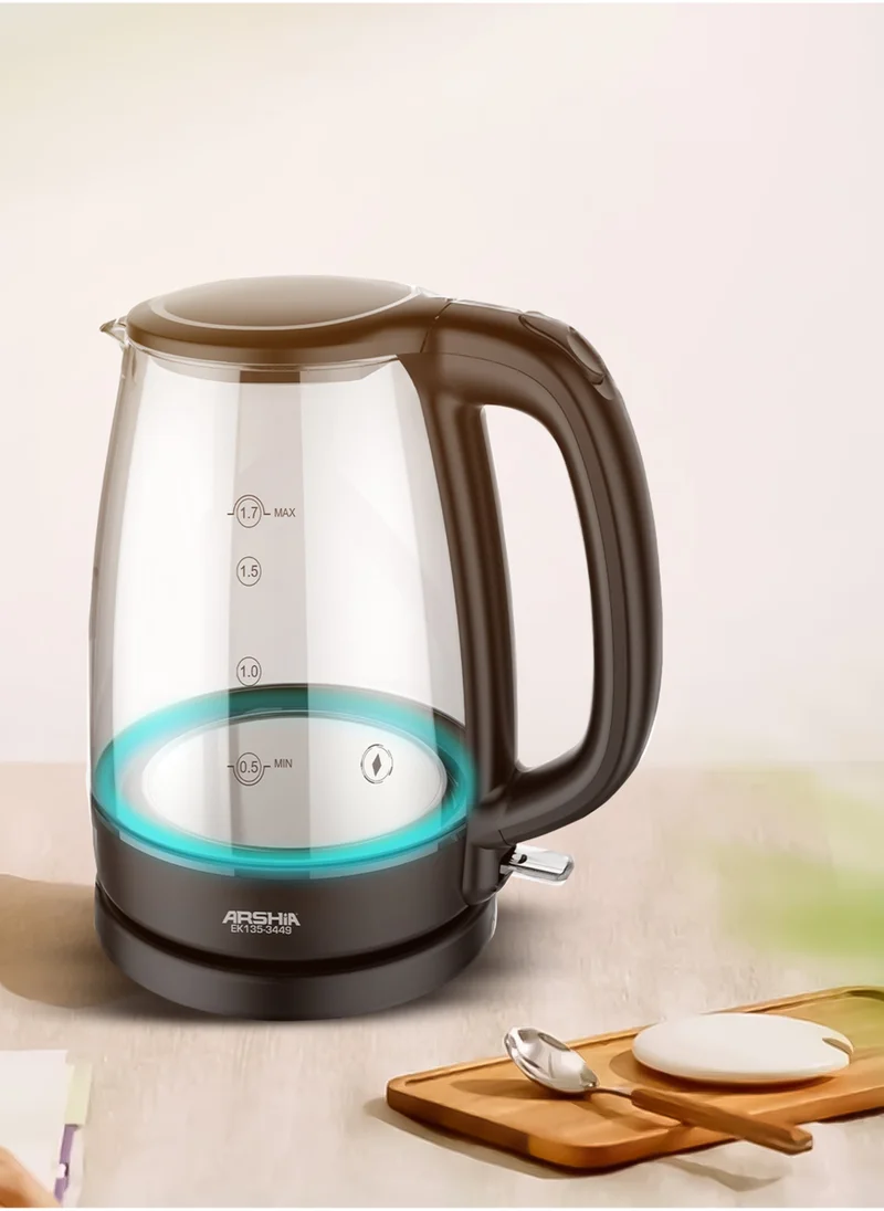 آرشيا Arshia 1.7L Glass Kettle