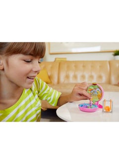 Polly Pocket Tiny Pocket Places Polly Playground Compact With Removable Swing Photo Customization Reveals Micro Polly Doll And Sticker Sheet  - Image 3