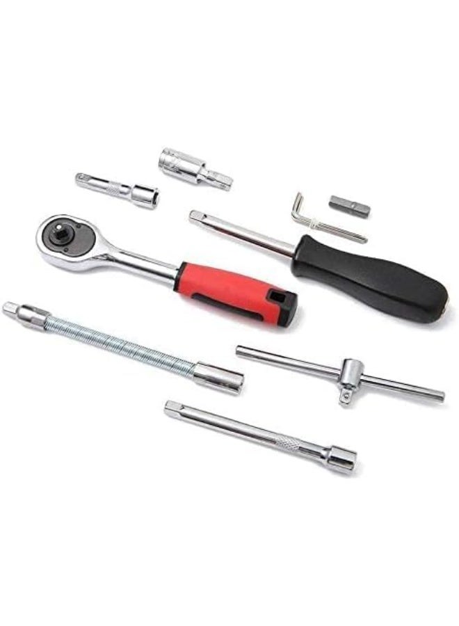 46-Piece Professional Screwdriver Set with Equipment Bag | Multi-Bit Hand Tools for Home, Automotive, and DIY Repairs | Durable Precision Screwdrivers and Accessories for Versatile Use - Image 5