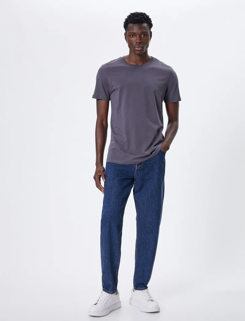 KOTON Basic Slim Fit T-Shirt
