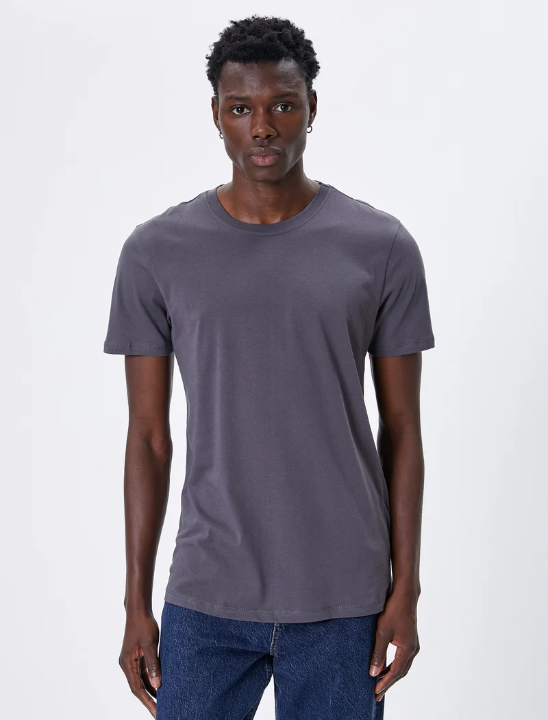KOTON Basic Slim Fit T-Shirt