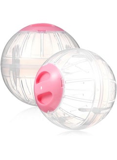 FOMIYES FOMIYES 2pcs Hamster Sports Ball Hamster Jogging Toys Hamster Ball 6 Inch Cage Chinchilla Wheel Guinea Pig Balls to Run in Hamster Hideout Pet Exercise Plastic Fitness Acrylic  - Image 1