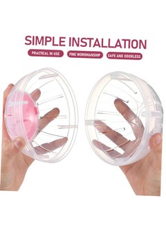 FOMIYES FOMIYES 2pcs Hamster Sports Ball Hamster Jogging Toys Hamster Ball 6 Inch Cage Chinchilla Wheel Guinea Pig Balls to Run in Hamster Hideout Pet Exercise Plastic Fitness Acrylic  - Image 4