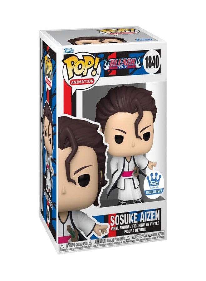 Funko Bleach Pop! Sosuke Aizen - Anime Figurine - White, Purple, Black - Image 1
