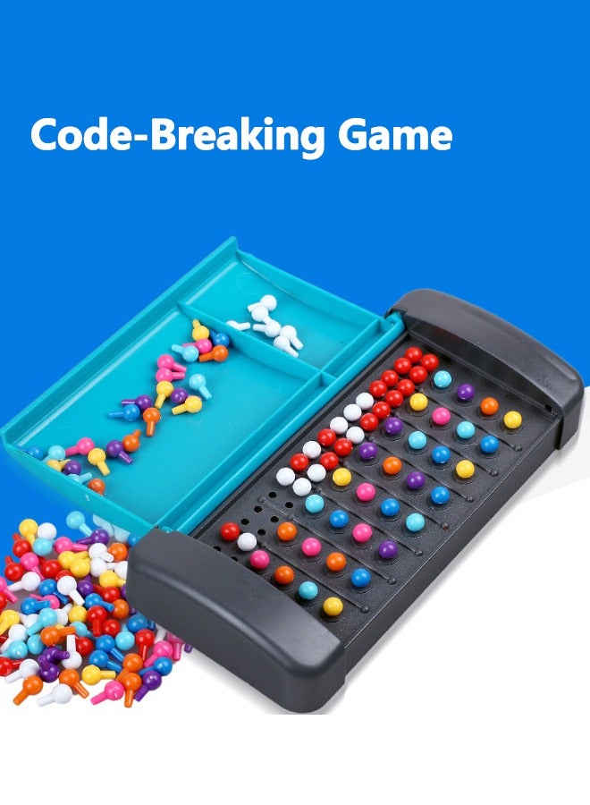 707 Games Logic Reasoning Codebreaking Educational Toy, Educational Brain Teaser for Kids & Adults, Brain Training Toy with Adjustable Difficulty, Portable Travel Board Game with Storage Box - Image 2