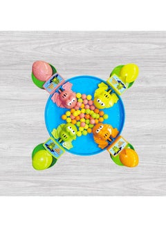 Estilo Estilo 32 Beans Hungry Feed Me Frog Game |Eat The Beans|Hungry Frog Game for Kids|4 Player Family Party Board Game|Press The Frog|Collect More Beans|Best Birthday Gift for Kids 4+|-Multicolor  - Image 1