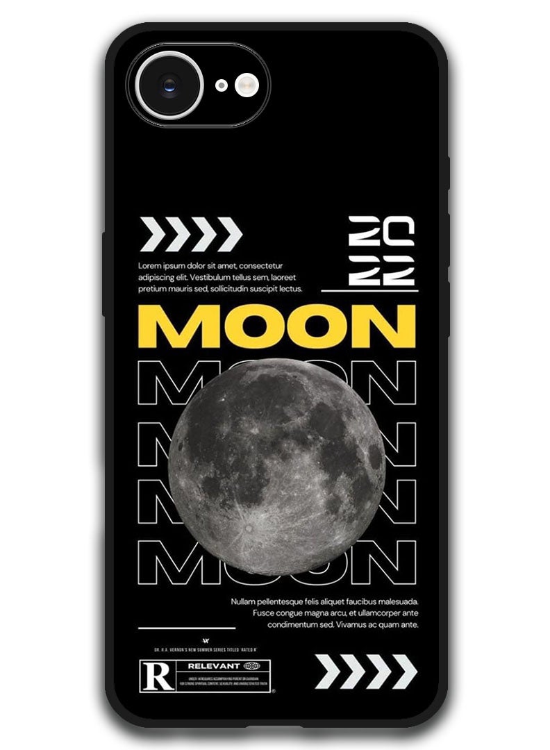 Theodor Case Compatible with Apple iPhone 17e / 16e 6.1 Inch Protection Shockproof Bumper Cover - Moonn - Image 1