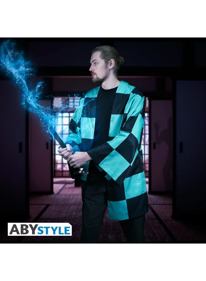 Abystyle  ABYstyle DEMON SLAYER Jacket Replica Tanjiro’s Haori Costume  | Best Price UAE