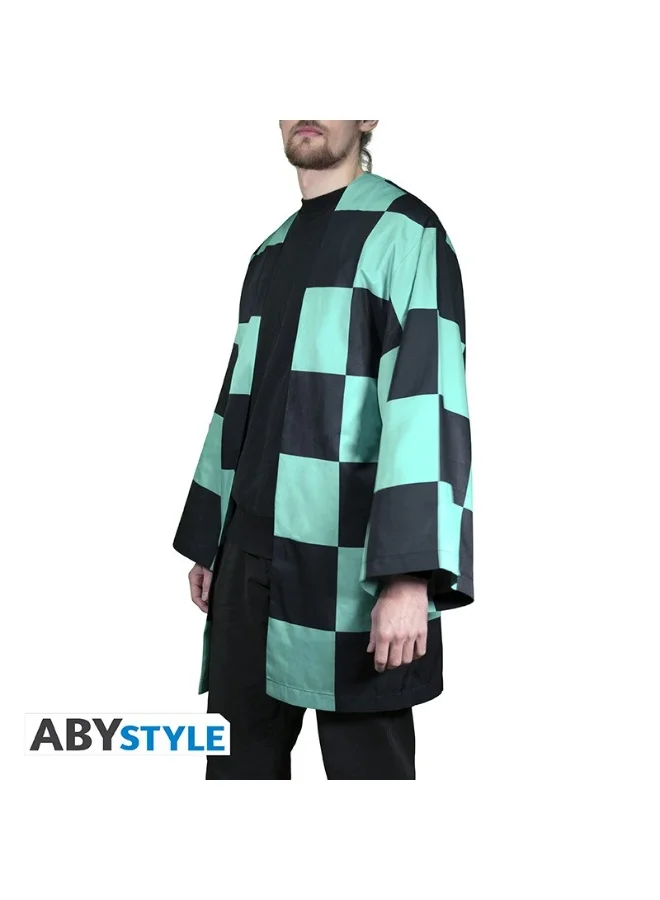 Abystyle  ABYstyle DEMON SLAYER Jacket Replica Tanjiro’s Haori Costume  | Best Price UAE