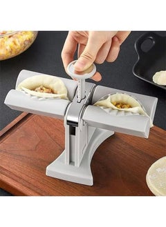 Alostoura Dumpling maker, double-headed household automatic dumpling maker mold, and bread pan  - Image 3