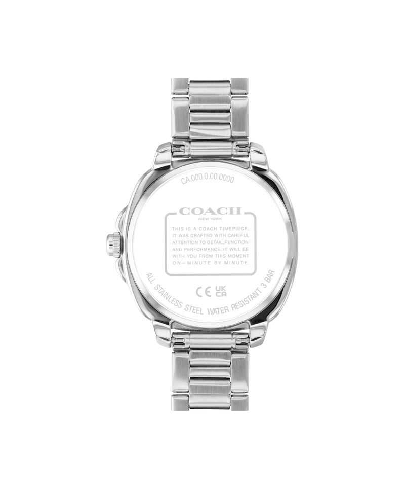 COACH Tonneau Analog Women'S Two Tone Stainless Steel Case  Watch - Image 2