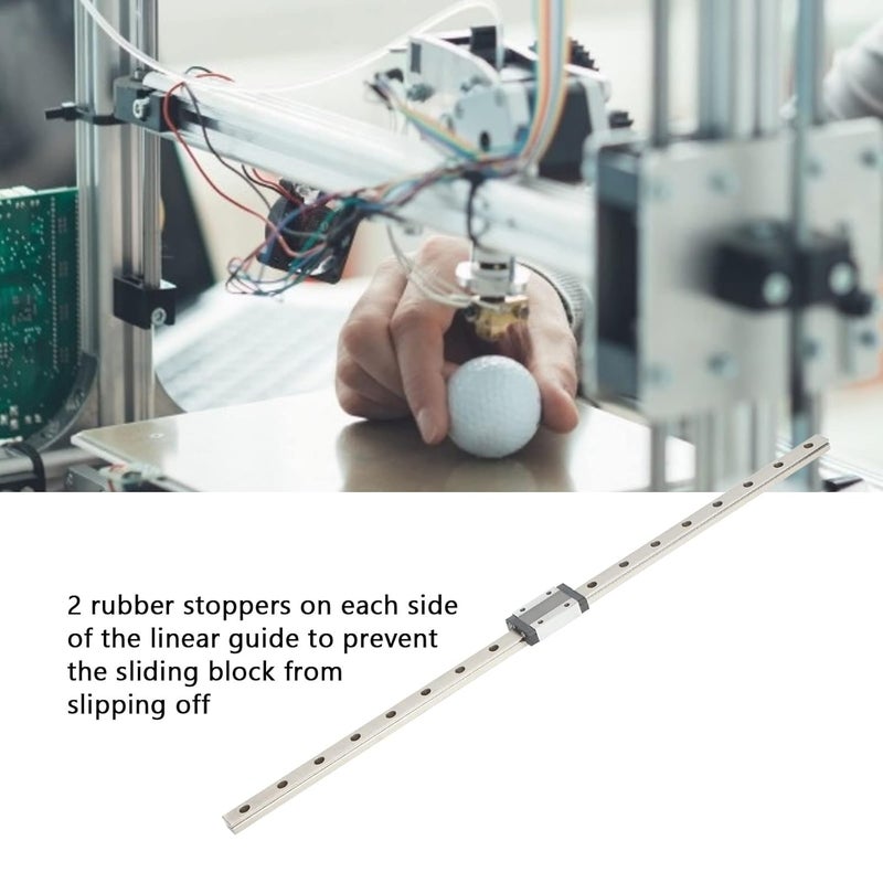 MGN12H 12mm Width High Precision Linear Rail Slide Guide 450mm For 3D Printers Automation CNC - Image 3