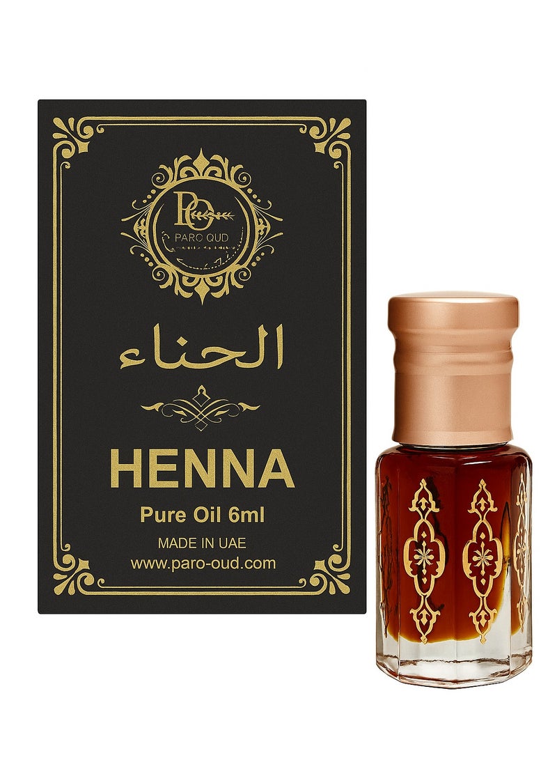 PARO OUD Henna Attar  Oil 6 ML - Image 1
