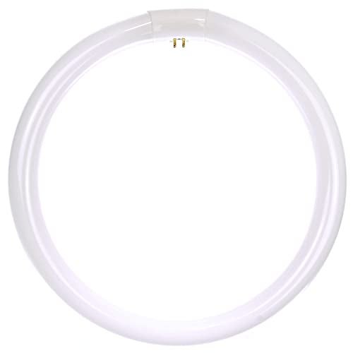 Sunlite 41430 FC12T9/WW T9 Round Fluorescent Circline Lamp, 32 Watts, 2600 Lumens, 3000K Warm White, RoHS Compliant, G10Q 4-Pin Base, 1 Pack - Image 1
