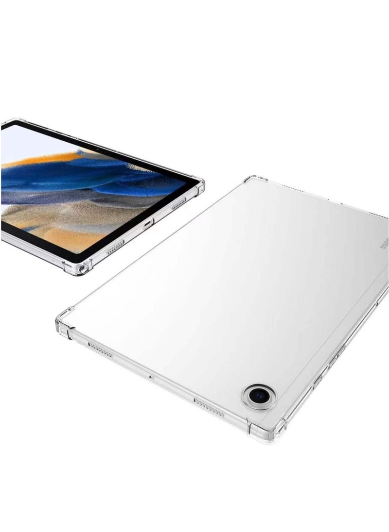 IAF Clear Case for Samsung Galaxy Tab A8 10.5 Inch 2022 (-X200/X205/X207), Shockproof Silicon Protective Skin Case/ Slim Back Cover Shell - Image 4