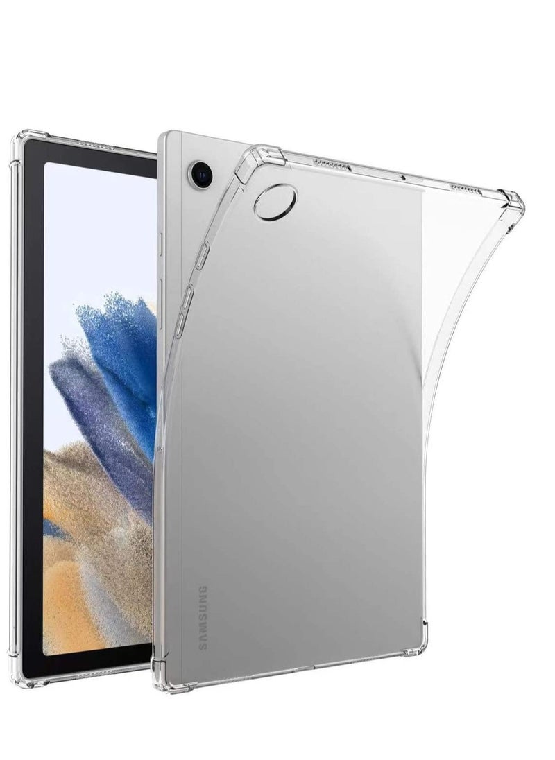 IAF Clear Case for Samsung Galaxy Tab A8 10.5 Inch 2022 (-X200/X205/X207), Shockproof Silicon Protective Skin Case/ Slim Back Cover Shell - Image 1