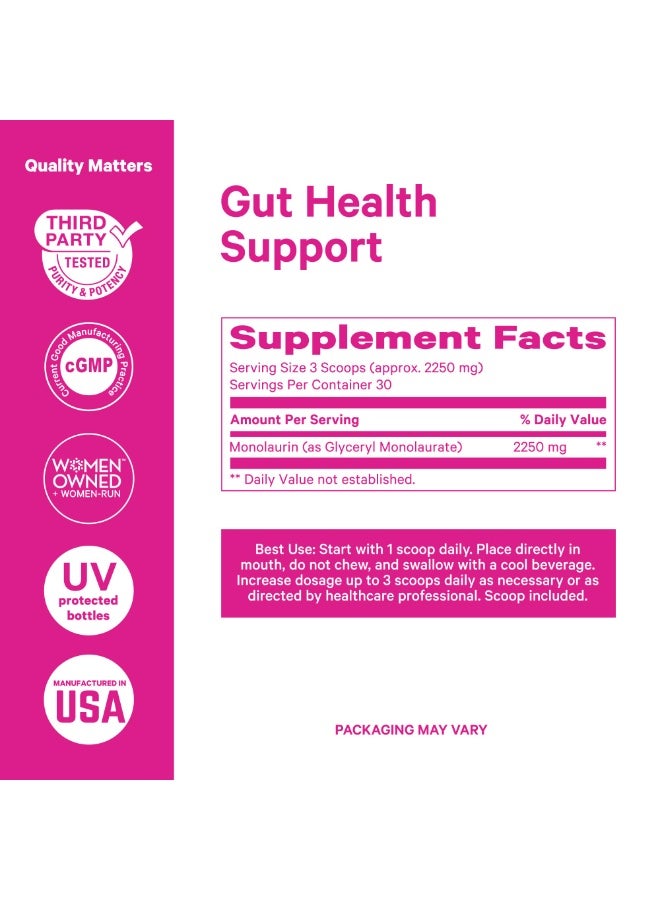 Pink Stork Total Monolaurin, 2250 mg per Serving, Net Wt 2.4 oz (68g), Dietary Supplement - Image 4