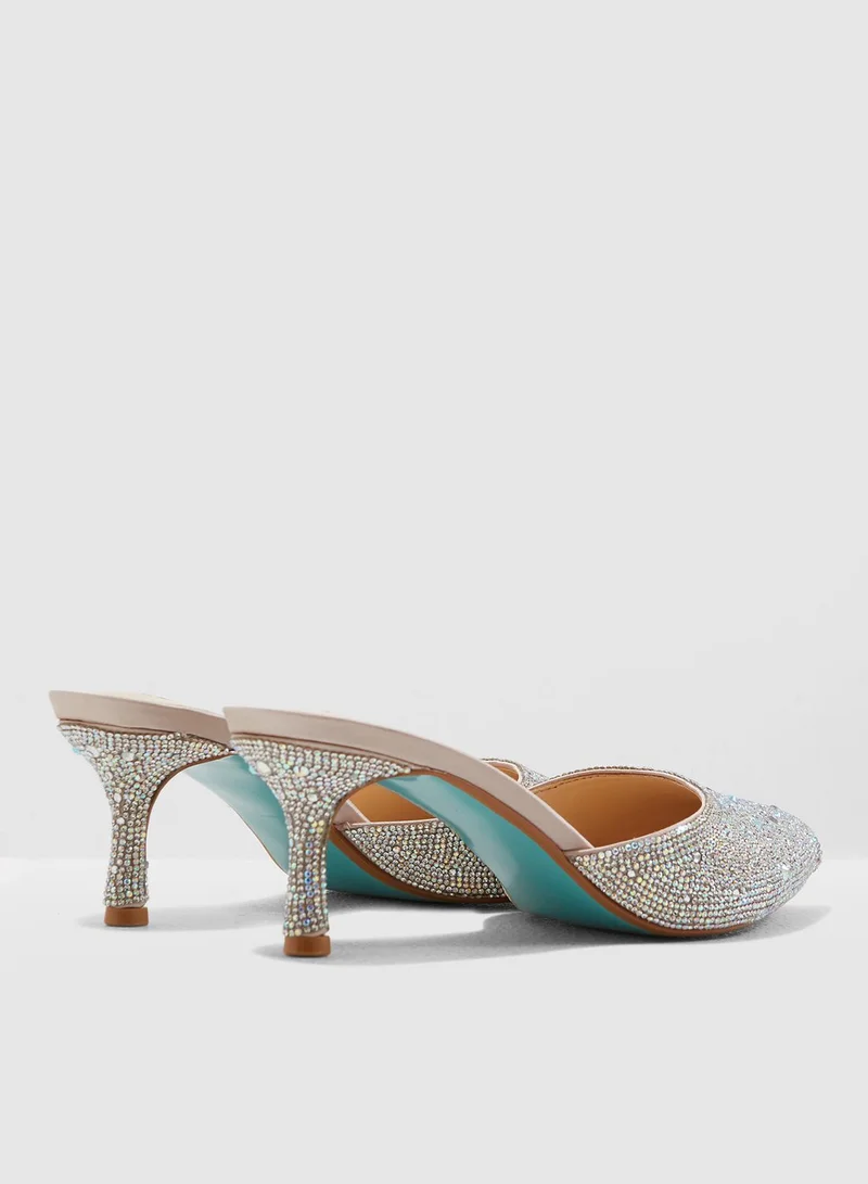 STEVE MADDEN Magan Pump-Pale Nude