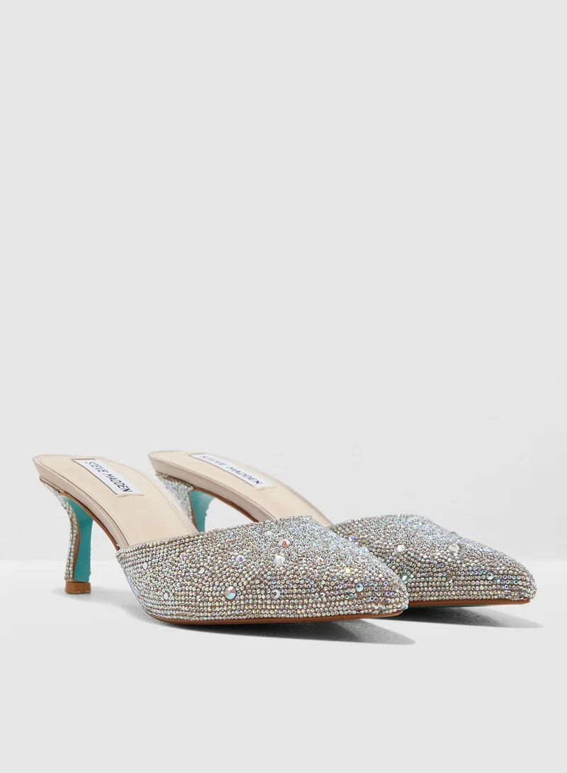 STEVE MADDEN Magan Pump-Pale Nude
