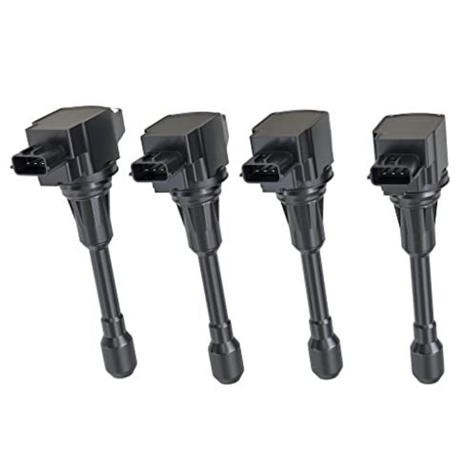 AA Ignition Ignition Coil Pack Set of 4 Compatible with Nissan & Infiniti Vehicles 2007-2017 Altima 2.5L, Sentra, Rogue, Cube, Versa, QX60, FX50, M56 Replaces 22448JA00C, 22448ED000, 22448JA00A, UF549 - Image 1