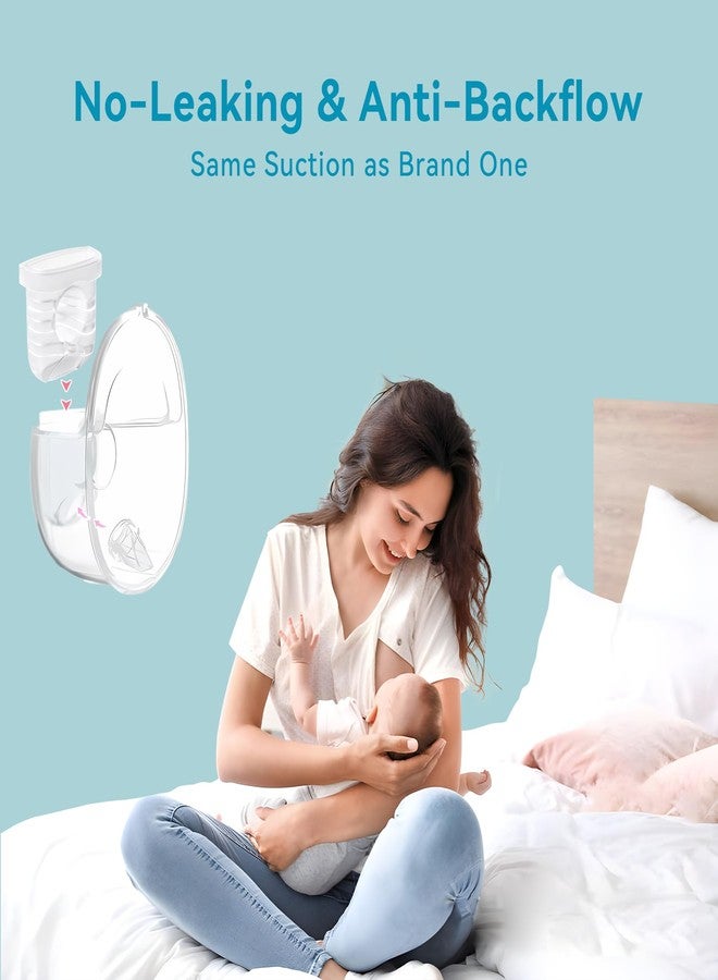 GOTOCUT Breast Pump Parts for Lansinoh Discreet Duo/Nuliie/Motif Aura Glow S32 Wearable Breast Pump, Incl 8PCS Duckbill Valves & 4PCS Silicone Diaphragms - Image 4
