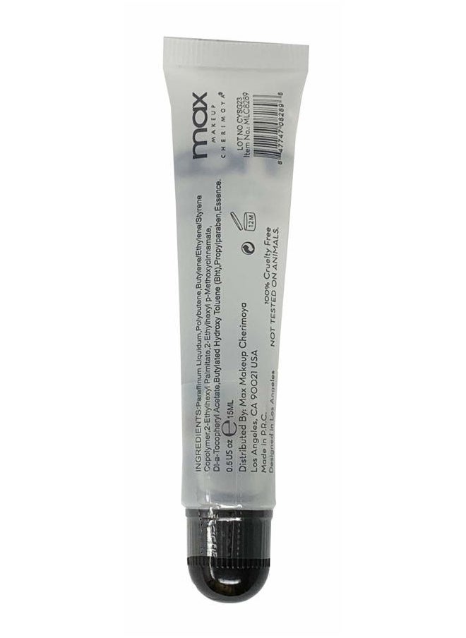 Cherimoya - (3Pack) MAX Makeup Lip Polish Coconut Oil Clear Gloss - Image 1