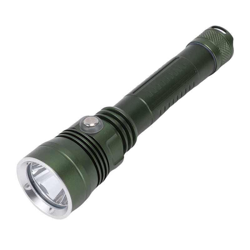 Diving Flashlight 80m Water Proof Dive Light Adjustable Brightness Aluminum Alloy Underwater Torch - Image 2