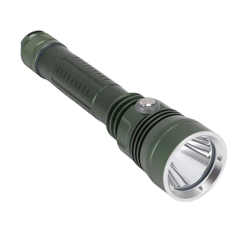 Diving Flashlight 80m Water Proof Dive Light Adjustable Brightness Aluminum Alloy Underwater Torch - Image 3