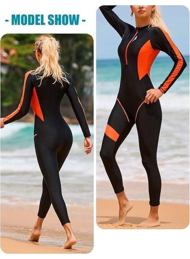 TRASSLE Wetsuit Women Diving Suit with Front Zip, Wetsuits for Women in Cold Water Swimming Diving Snorkeling Kayaking  - Image 2